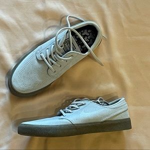 Nike SB Stefan Janoski fly leather Size 9 grey